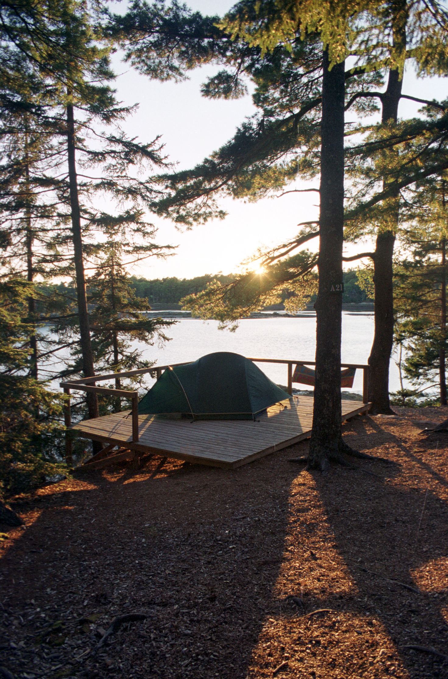 Campground on Somes Sound