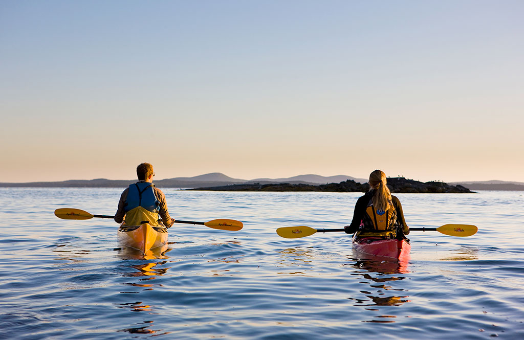 Ocean Kayaking near Acadia
