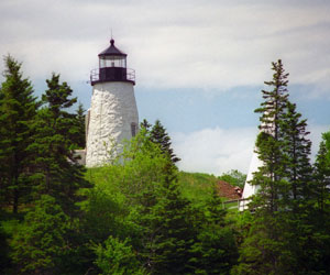 Eagle Island Light, Eagle Island
